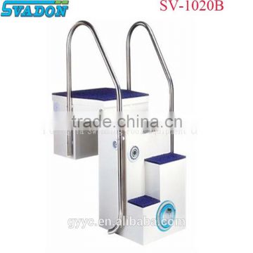 Hot sale Wall hung pipeless swimming pool filter with steps