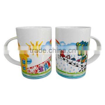 11oz colorful sublimation ceramic mug for promotion