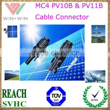 TUV Approval MC4 Male & Female Cable Connector