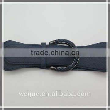 New style unique elastic braided belt for women