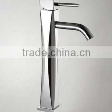 Factory Supplier, bathroom high crocks, wash basin mixer tap, single lever high basin mixer