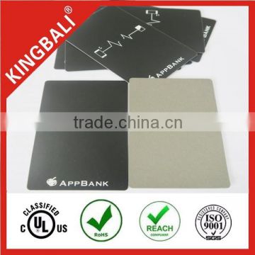 Soft Electromagnetic Wave Absorbing Material In Non Conductivity In Pad For Mobile Phone / RFID Waves Shielding Absorbing