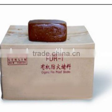 Made in china professional fire retardant organic sealing block paint