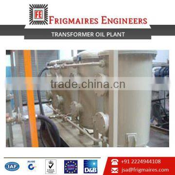 Exporter of Transformer Oil Plant in Storage Capacity Ranges