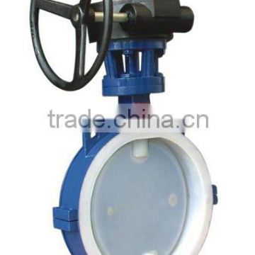 PTFE Anti-corrosion Butterfly Valve/Lining Ball Valve & Flange Chinese Manufacturer