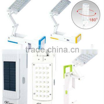 Solar LED reading lamp