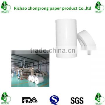 100% virgin wood pulp paper with double side pe coated