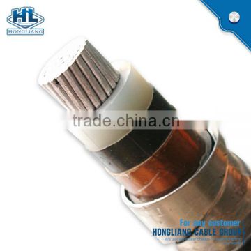 1 x 240 mm2 Single-core 24 KV Aluminium conductor XLPE insulated PVC sheathed feeder cables aluinium wire armoured power cable