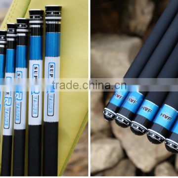Blue and White Telescopic Fishing Rod