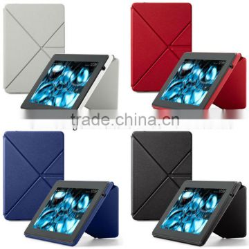 Standing Leather Origami Case For Kindle Fire HDX 7.0