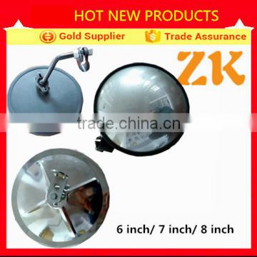 China factory wholesale price 6'' inch 7'' inch 8'' inch round OEM truck mirrors