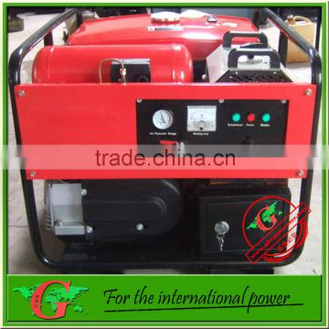 4 in 1 Gasoline generator Air compressor DC welding DC charger 5Kw petrol generator