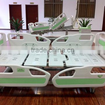 Motorized ICU bed five functions