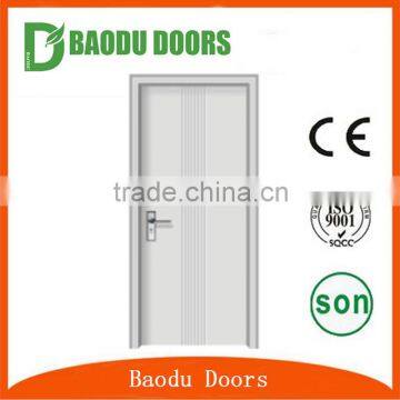 standsrd size modern bedroom pvc wooden door designs pvc door