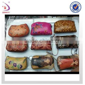 Yiwu factory animal leather coin purse