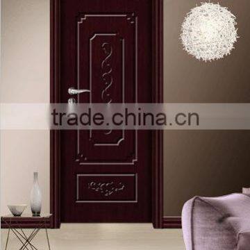 2015 pvc coated mdf wooden interior doors