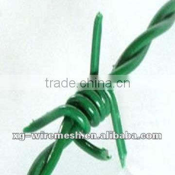 (Manufacturer) PVC coated Barbed Wire