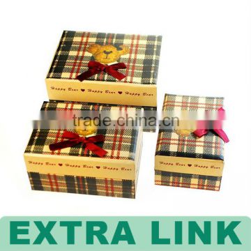 China Manufacturer With Magnetic And Window Fodable Square Paper Pen Box
