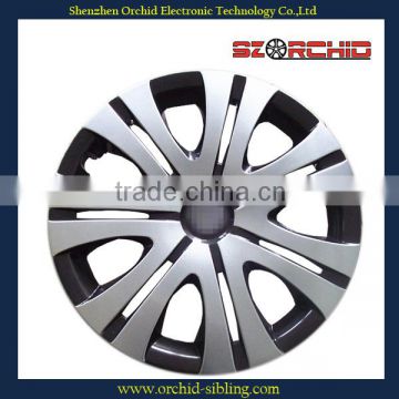 bi-color ABS material 15 inch wheel trims for toyota use