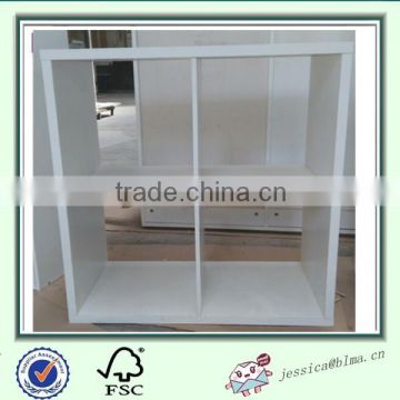 High quality cheap particle board bookcase furniture without backboard