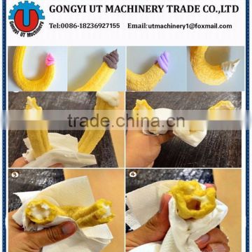 J shape corn tube extruder machine /corn tube extruder machine/soft ice cream filling tube making machine skype:ut.nana