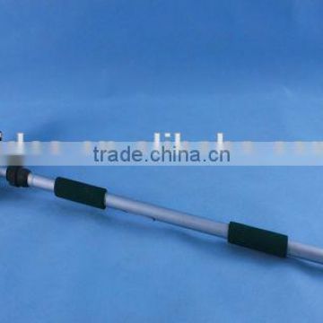 water-flow through small telescopic handle brush for cleaning car truck boat house
