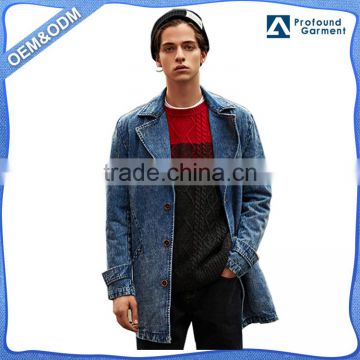 vintage coat oversized winter 2016 latest design winter heavy cotton windproof jeans wholesale denim jacket men models