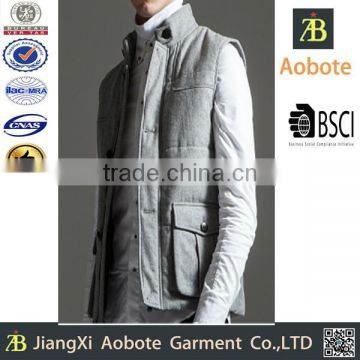2015 Good After-Sales Spring OEM Men Cotton Vest