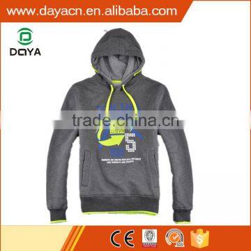 Customn hot sale fashion men's sport fleece hoody