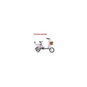 Durable Steel Ladies Electric Bicycle / E Bike For Women , Environmentally Friendly