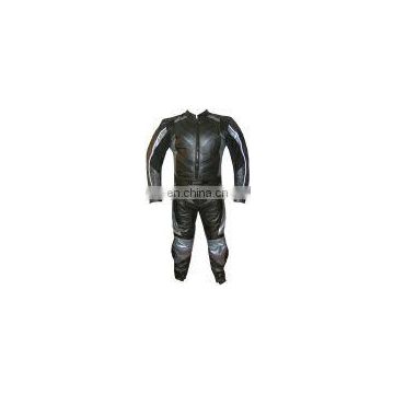 Curved Heavy Cowhide Leather Suit Latest 2014 Design