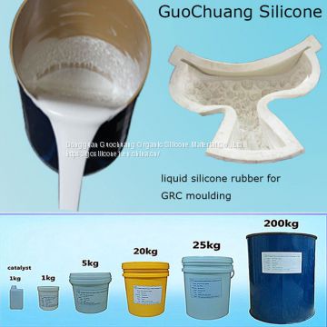 China manufacturer mold making liquid silicone rubber for Grc Gfrc moulding