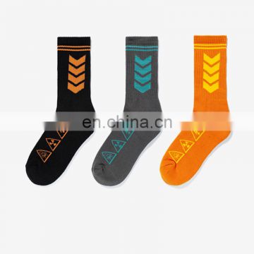 Top Quality Customized Branded Logo Cotton Breathable Casual Socks