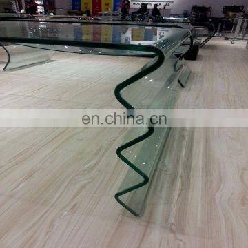 ROCKY BRAND 10mm 12mm corrugated glass for decorative partition