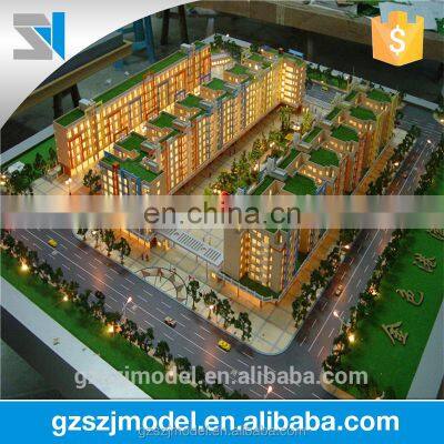 3d ho scale model Visualization model making _Architectural model for sale