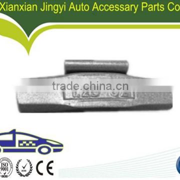 fe material 5g-60g spray coated clip on standard wheel balance weights