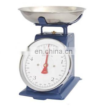 digital electronic Stainless Steel kitchen food scale with Tray Vintage Retro Household  Mechanical  Weighing Scale