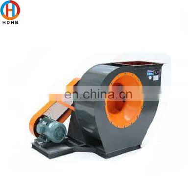 CE Certificated Carbon Steel Backward Impeller Gas Hot Air Blower AC  With Motor