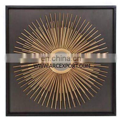 gold sun wall art