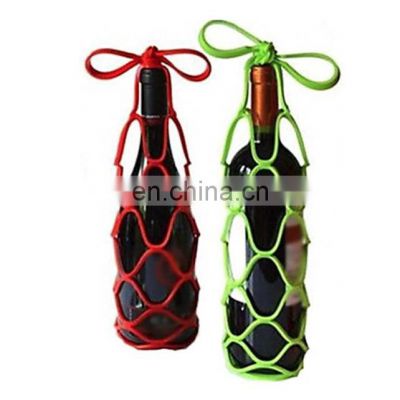 Wholesale Portable Silicone Netting Bottle Carrier with High Quality