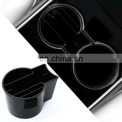 Good Quality Car Interior Accessories ABS Single Cup Holder For Tesla Model 3 2017+