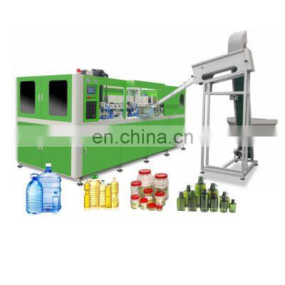 4 cavity fully automatic plastic pet water bottle blow blowing molding moulding machine