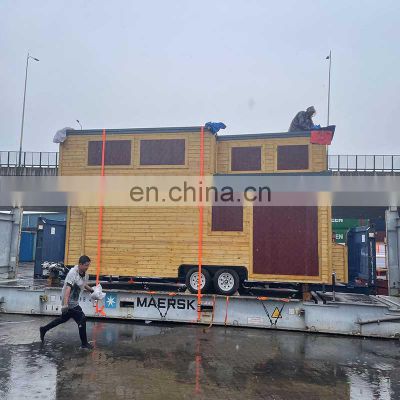 Cheap Ready To Ship Tiny House On Wheels Prefab House Mobile Container Homes Made In China