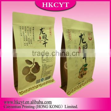 Brown Kraft Paper Bag With Customized Shaped Window