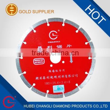 7" Notch Saw blades - Dry cutting for granite for 180mm