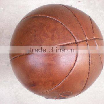 Designed Leather Basket Ball Vintage
