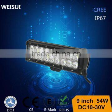 Shenzhen supplier high brightness 9 inch 54w dual row led light led atv light bar                        
                                                                                Supplier's Choice