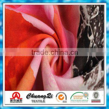 cheap price rayon printed fabric digital printed for dress