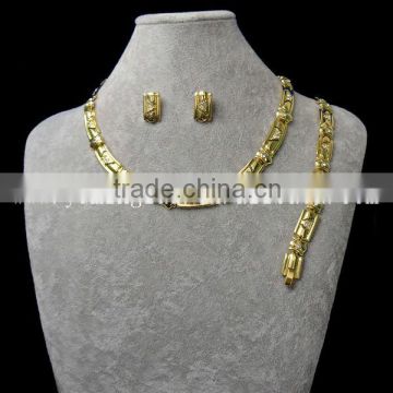 new model jewelry set 24k gold dubai beads jewelry set