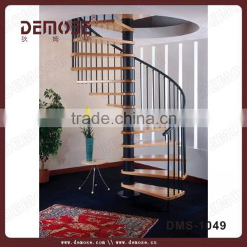 factory quality spiral stairs/luxury small wooden stairs